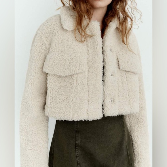 Zara Jackets & Blazers - Zara Sherpa Jacket NWOT